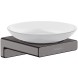 Мыльница Hansgrohe AddStoris шлифованный черный хром (41746340)