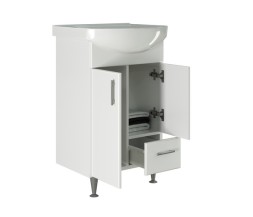 Тумба д/ванной "ВЕСТА-52" под раковину Альфана-52 (ОК) (ПВХ) - 528382