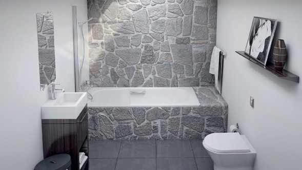 Ванна стальная BLB Atlantica 180x80x36, универсальная, с отверстиями для ручек