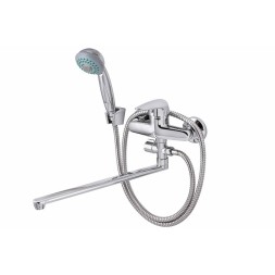 Смеситель для ванны и раковины 40к ПРОФСАН ПСМ-523-072 &amp;quot;ЕВРО&amp;quot;, эксцентрики &amp;quot;ЕВРО&amp;quot;, ХРОМ - PSM-523-072 