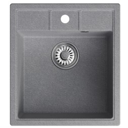 Мойка ML-GM28 КОМФОРТ графит (342), 450*500*190мм - 00-00009490
