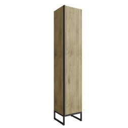 Пенал "Окленд" Дуб Мелфорд правый (350*1858*319) ЛОФТ (ПВХ) - 553259