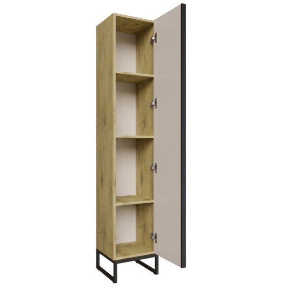 Пенал &amp;quot;Окленд&amp;quot; Дуб Мелфорд правый (350*1858*319) ЛОФТ (ПВХ) - 553259 