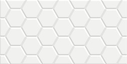 Плитка настенная 300x600 Edelweiss Hexagon White - WT36EDW15