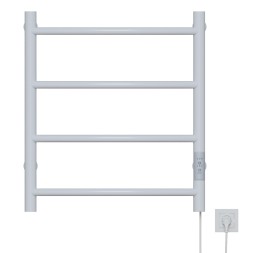 Полотенцесушитель MIXLINE CAPELLA  60х50 (таймер, 201 Вт, 4 перекладины) электрический БЕЛЫЙ - ML-556339 