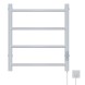 Полотенцесушитель MIXLINE CAPELLA  60х50 (таймер, 201 Вт, 4 перекладины) электрический БЕЛЫЙ - ML-556339 