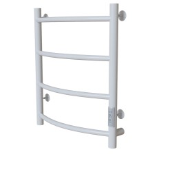 Полотенцесушитель MIXLINE CAPELLA  60х50 (таймер, 201 Вт, 4 перекладины) электрический БЕЛЫЙ - ML-556339 