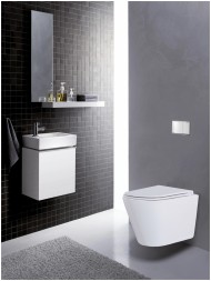 Унитаз подвесной Azario Teramo 515х355х365 безободковый, с сиденьем микролифт (AZ-0053 )