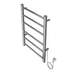 Полотенцесушитель электрический AZARIO PARMA 400/600 6 секций, диммер справа, хром (AZ10846)