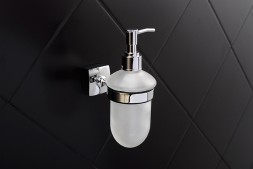 Дозатор жидкого мыла Fixsen Kvadro, хром (FX-61312 )