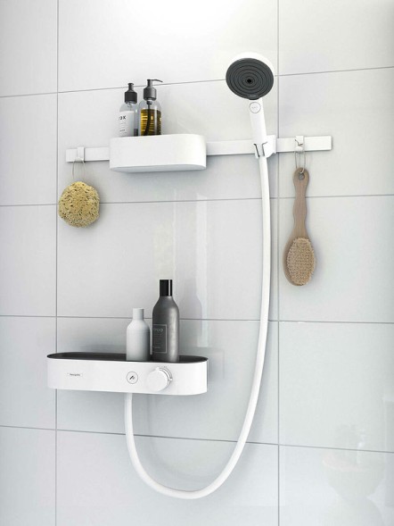 Крючок Hansgrohe WallStoris Черный матовый 2 шт. (27914670)