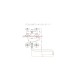 Смеситель для ванны и раковины 1/2 кер CN2642-2 CRON труб. излив 350 мм, с душ. аксессуарами ХРОМ - CN2642-2 