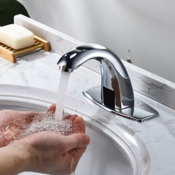 Смеситель для раковины сенсорный ПРОФСАН ПСМ-2018 литой, ХРОМ - PSM-2018