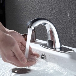 Смеситель для раковины сенсорный ПРОФСАН ПСМ-2018 литой, ХРОМ - PSM-2018