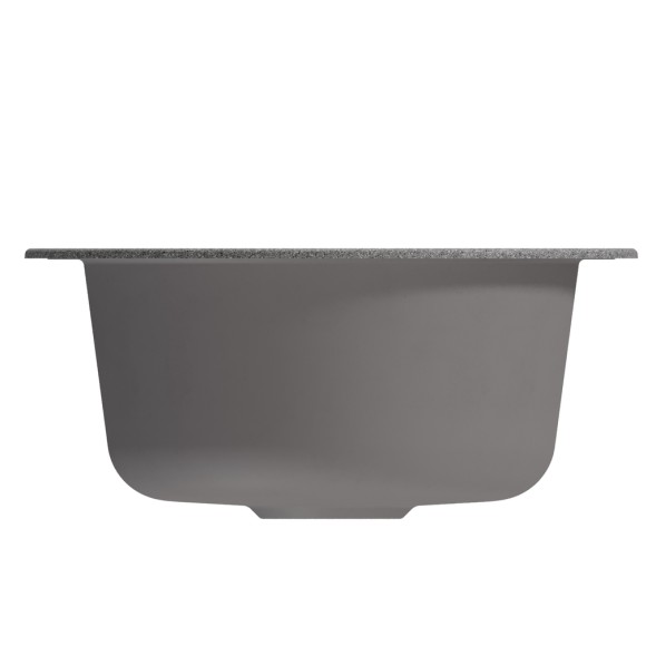 Мойкa ML-GM13 КОМФОРТ круглая, темно-серая (309), 495мм (глуб. чаши 200) - 00-00009327 