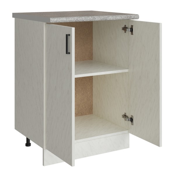 Стол разделочный 60 белый мрамор - 523292 