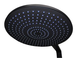 Душевая система Azario Deepsea термостатический картридж, черный (AZ-679008DB9PA)