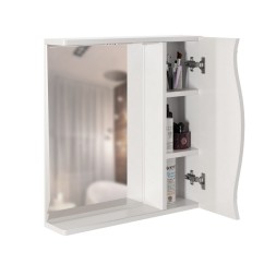 Зеркальный шкаф &amp;quot;ЛИМА-65&amp;quot; правый  с подсветкой (ПВХ) - 551708 