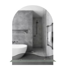 Зеркало MIXLINE &amp;quot;Амели&amp;quot; 390*585 (ШВ) с полкой (К) - B420 