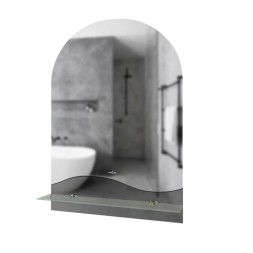 Зеркало MIXLINE &amp;quot;Амели&amp;quot; 390*585 (ШВ) с полкой (К) - B420 