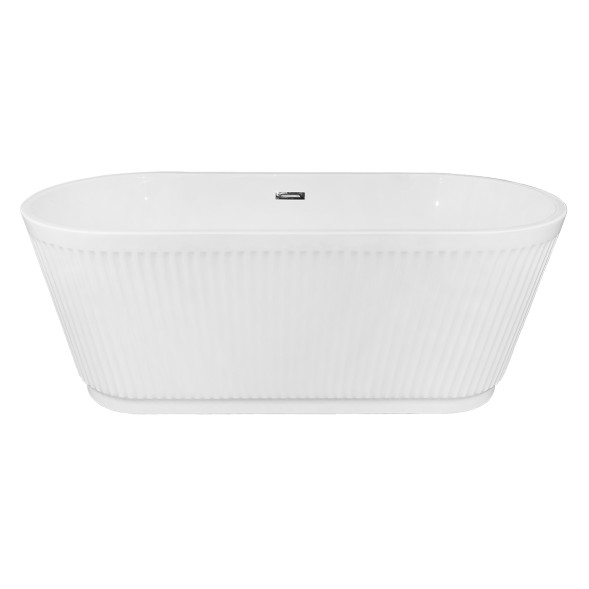 Ванна акриловая Loranto 1700х750х580 отдельностоящая, в комплекте с сифоном и опорными ножками (CS-11-170)