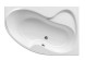 Ванна акриловая Ravak ROSA II 170x105 правая белая