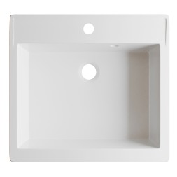 Раковина накладная "РИМ-58" белая (MIXLINE) - 00-00012065