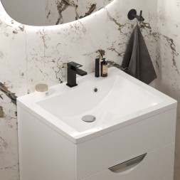 Раковина накладная "РИМ-58" белая (MIXLINE) - 00-00012065