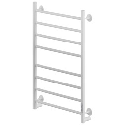 Полотенцесушитель MIXLINE VEGA 80х50 (таймер, 318 Вт, 8 перекладин) электрический БЕЛЫЙ - ML-556423