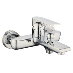 Смеситель для ванны 35к ПРОФСАН ПСМ-400-1 &amp;quot;400&amp;quot; эксцентрики &amp;quot;ЕВРО&amp;quot;  ХРОМ - PSM-400-1 