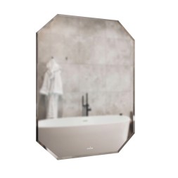 Зеркало MIXLINE &amp;quot;Атлант&amp;quot; 500*690 (ШВ) б/полки с фацетом (К) - В422 