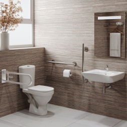 Унитаз-компакт &amp;quot;Дон&amp;quot; белый  (кос,нижн,сид.полип.,арм)  (Rosa) - 4610119205461 