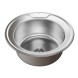 Мойка круг d 51 (0,8) вып 3 1/2 MIXLINE (глуб чаши 18см) с сифоном  ДЕКОР - 532307 
