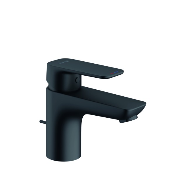 Смеситель для раковины KLUDI PURE&amp;amp;STYLE 75  однорычажный c донным клапаном, черный матовый (403823975)