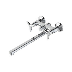 Смеситель для ванны умывальника 1/2 кер  IDDIS COPSBL2i10WA &amp;quot;Copter&amp;quot; без душ. аксессуаров ХРОМ - COPSBL2i10WA 