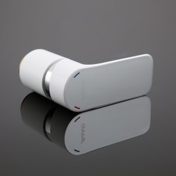 Смеситель для акриловой ванны 35к G1148 GAPPO (3 отв.) БЕЛЫЙ-ХРОМ - G1148