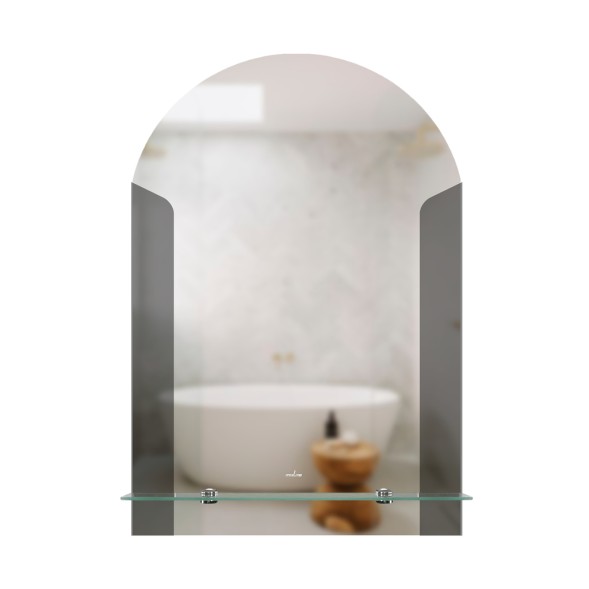 Зеркало MIXLINE &amp;quot;Муза&amp;quot; 390*580 (ШВ) с полкой (К) - В429 