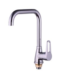 Смеситель для кухни 35к Glauf ZOP4-A045 высокий излив, бок. ручка, п/гайку - ZOP4-A045 