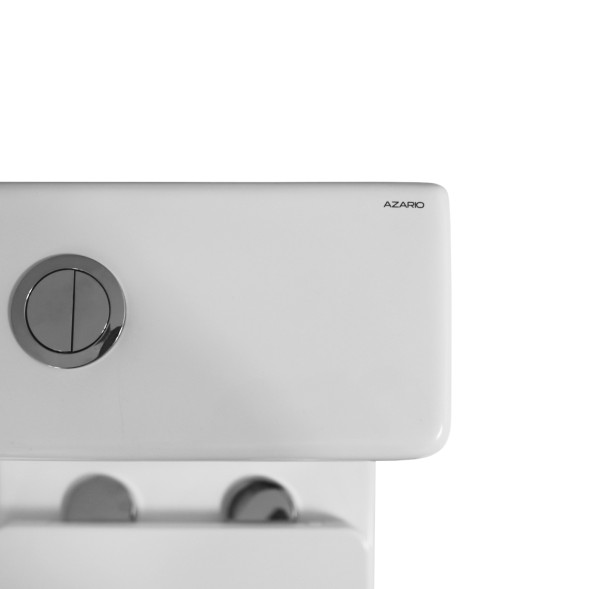 Унитаз напольный Azario Indor безободковый, в комплекте с бачком и сиденьем микролифт, дюропласт 820*630*360 (AZ-T004B-R)