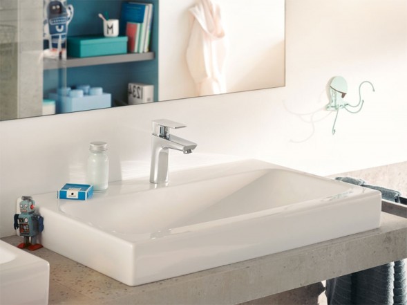 Смеситель для раковины KLUDI PURE&amp;amp;STYLE 100 однорычажный, хром (402920575)