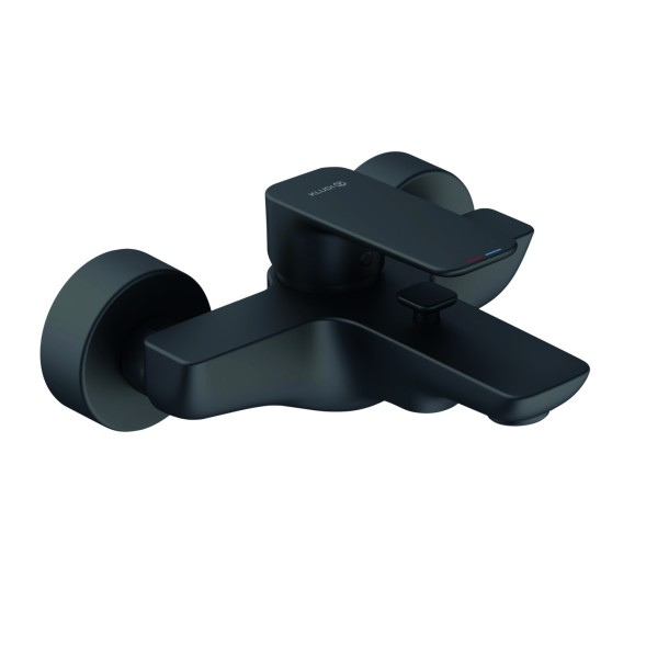 Смеситель для ванны и душа KLUDI PURE&amp;amp;STYLE однорычажный, черный матовый (406813975)