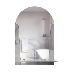 Зеркало MIXLINE &amp;quot;Эхо&amp;quot; 390*580 (ШВ) с полкой (К) - В431 