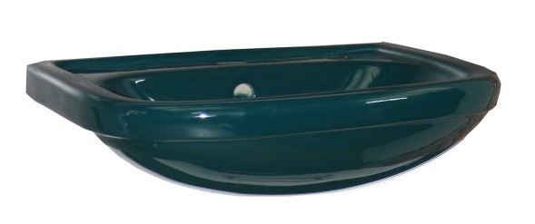 Раковина накладная &amp;quot;Альфана-52&amp;quot; зеленая (ОК) - реал-ия с мебелью!!! 