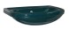 Раковина накладная &amp;quot;Альфана-52&amp;quot; зеленая (ОК) - реал-ия с мебелью!!! 