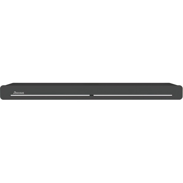 Металлическая полка Ravak Slim S Черная (X07P649)