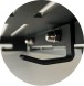 Металлическая полка Ravak Slim S Черная (X07P649)