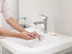 Смеситель для раковины Ravak Chrome CR 012.00, без донного клапана, хром (X070041)