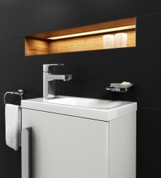 Смеситель для раковины Ravak Chrome CR 012.00, без донного клапана, хром (X070041)