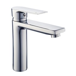 Смеситель для раковины 35к ПРОФСАН ПСМ-400-5 "400" литой, п/шпильку, ХРОМ - PSM-400-5