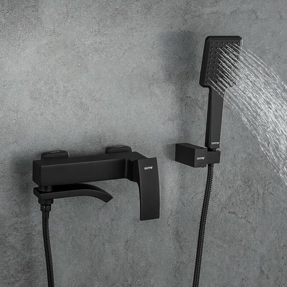 Смеситель для ванны 35к G3207-6 GAPPO ЧЕРНЫЙ - G3207-6 